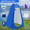 Westtune Portable Pop Up Camping Shower Tent Privacy Changing Room Shelter 4