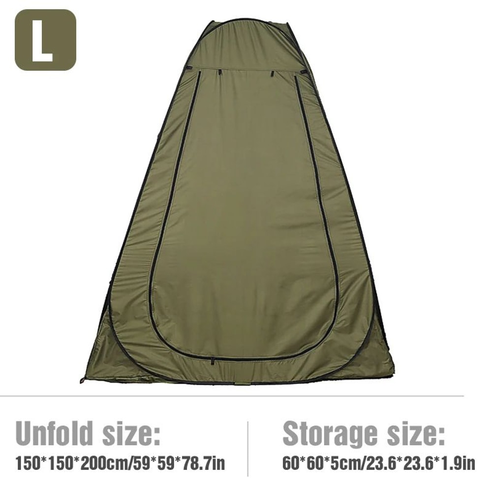 Westtune Portable Pop Up Camping Shower Tent Privacy Changing Room Shelter 9