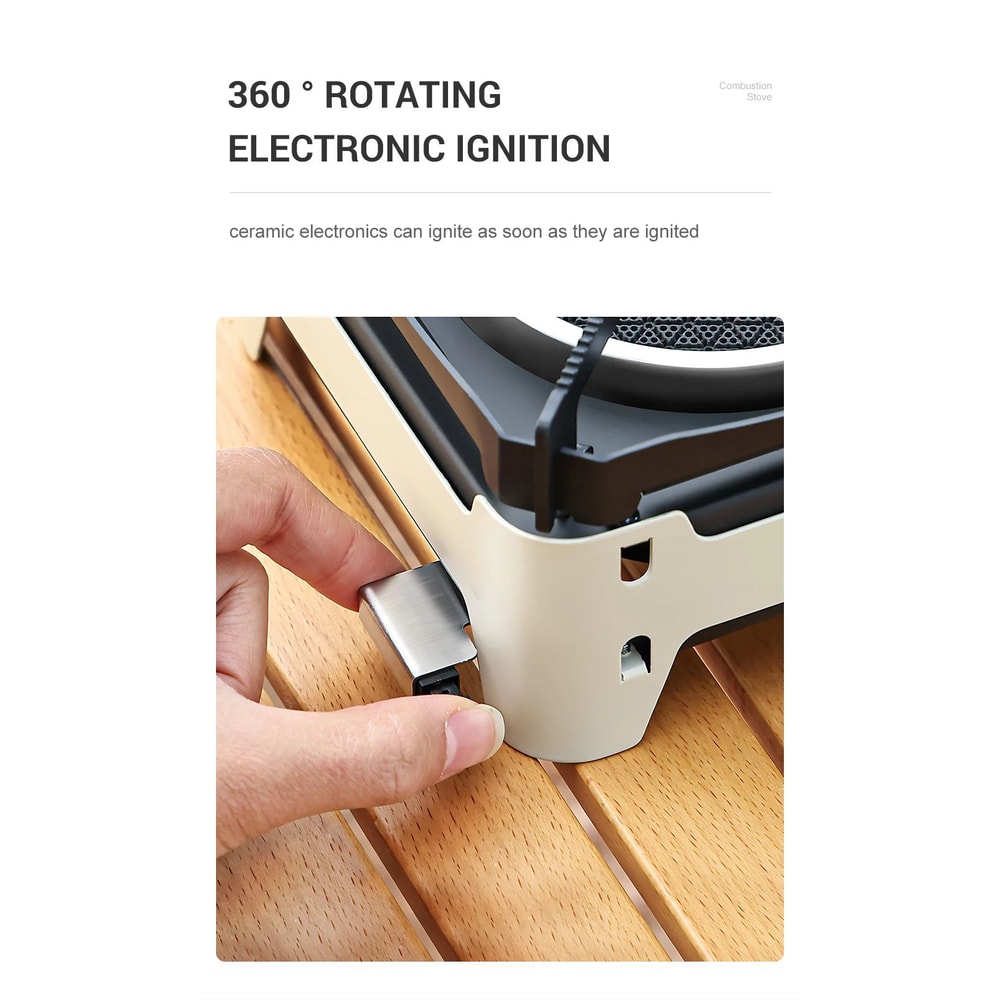 Westtune Camping Cooking Burner Portable 3600W Infrared Gas Stove With Electronic Ignition 12