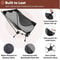 Westtune Ultralight Camping Chair 780g Aluminum Folding Moon Chair For Hiking And Travel 3