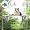 Cat Hammock Window Bed Hanging Sunny Seat With Strong Suction Cups Double Decker Design 6
