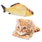 Interactive Floppy Fish Cat Toy USB Rechargeable Realistic Moving Pet Toy 1