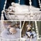 Hand Woven Cotton Rope Cat Hammock Hanging Pet Swing Basket For Indoor Use 9