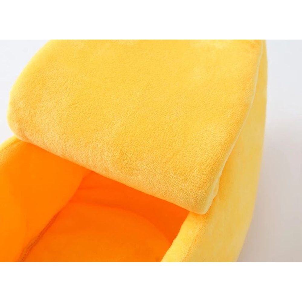 Winter Banana Cat Bed Cute Cozy Pet House Warm Portable Cat And Dog Cushion 9