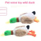 Plush Duck Dog Toy Squeaky Chew Toy With Rope For Teeth Cleaning 6