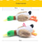 Plush Duck Dog Toy Squeaky Chew Toy With Rope For Teeth Cleaning 7