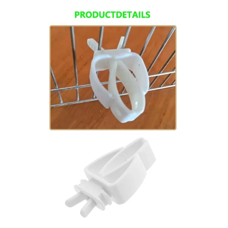 Bird Food Holder Clip Parrot Fruit And Vegetable Feeder For Small Pet Cages 6