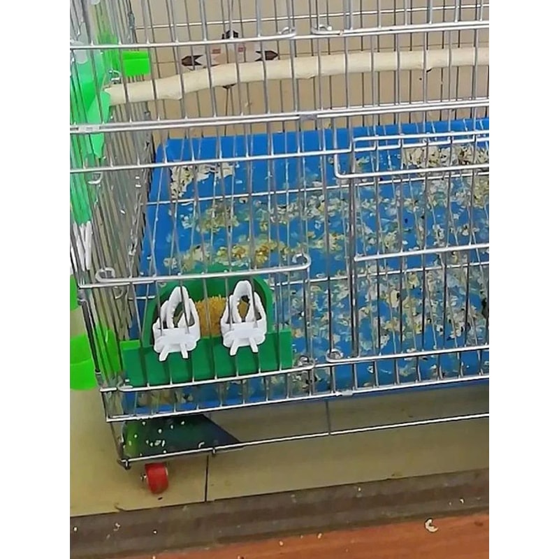 Bird Food Holder Clip Parrot Fruit And Vegetable Feeder For Small Pet Cages 10