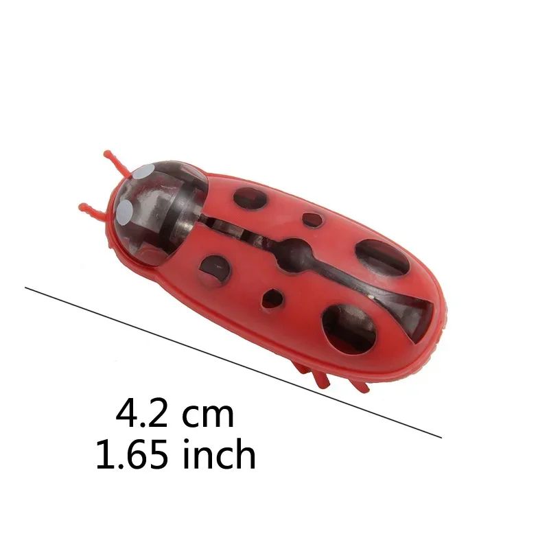 Electric Bug Cat Toy Automatic Mini Robot Insect With Catnip For Cats 18