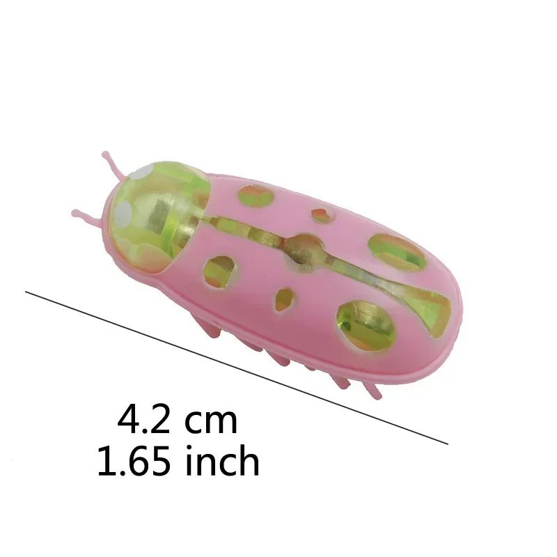 Electric Bug Cat Toy Automatic Mini Robot Insect With Catnip For Cats 11