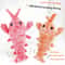 Electric Lobster Cat Toy USB Rechargeable Jumping Shrimp Plush Interactive Pet Toy 0