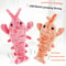 Electric Lobster Cat Toy USB Rechargeable Jumping Shrimp Plush Interactive Pet Toy 0