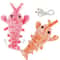 Electric Lobster Cat Toy USB Rechargeable Jumping Shrimp Plush Interactive Pet Toy 11