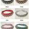 Adjustable PU Leather Spiked Dog Collar Punk Rivet Neck Strap For Small Dogs And Cats 8