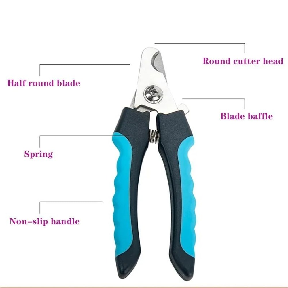 Pet Nail Clippers Stainless Steel Grooming Scissors For Dogs And Cats 1