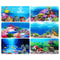 3D Aquarium Background Sticker Double Sided Fish Tank Landscape Decoration 1