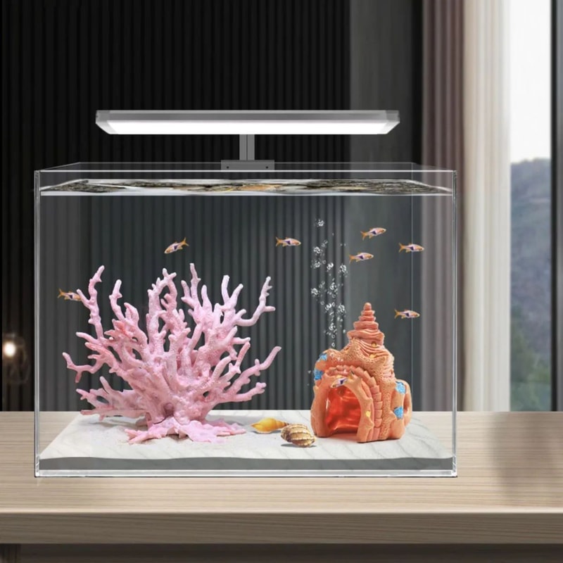 Aquarium Fake Coral Decoration Resin Marine Plant Ornament For Fish Tanks 3