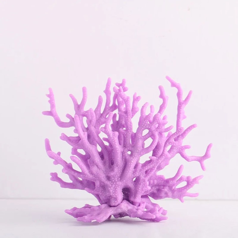 Aquarium Fake Coral Decoration Resin Marine Plant Ornament For Fish Tanks 7