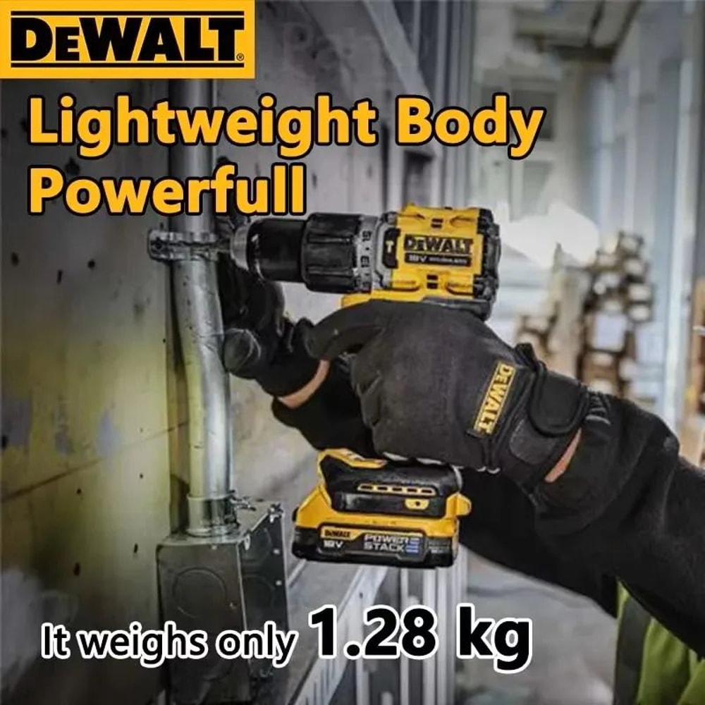 Dewalt 20V Lithium Battery Brushless Compact Electric Screwdriver And Impact Drill DCD805 2