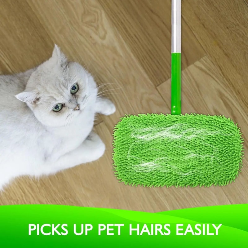Reusable Microfiber Mop Pads Dry And Wet Sweeping Cloths Compatible With Swiffer Sweeper 3