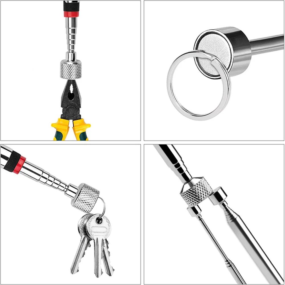 Extendable Magnetic Pickup Tool Telescopic Magnet Pen For Screws And Bolts 4