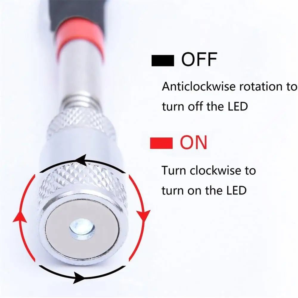Extendable Magnetic Pickup Tool Telescopic Magnet Pen For Screws And Bolts 8