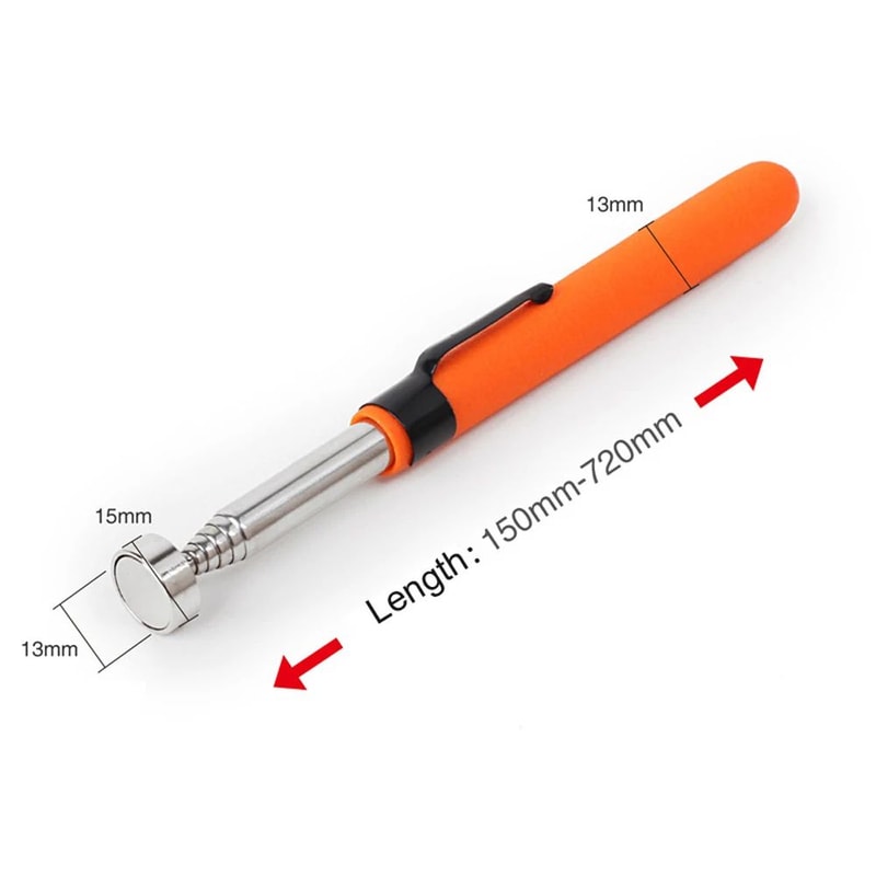 Extendable Magnetic Pickup Tool Telescopic Magnet Pen For Screws And Bolts 15