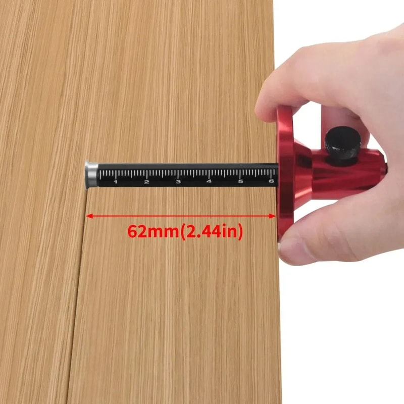 Woodworking Scriber And Marking Tool With Inch And MM Scale For Parallel Lines And Mortise Layout 5