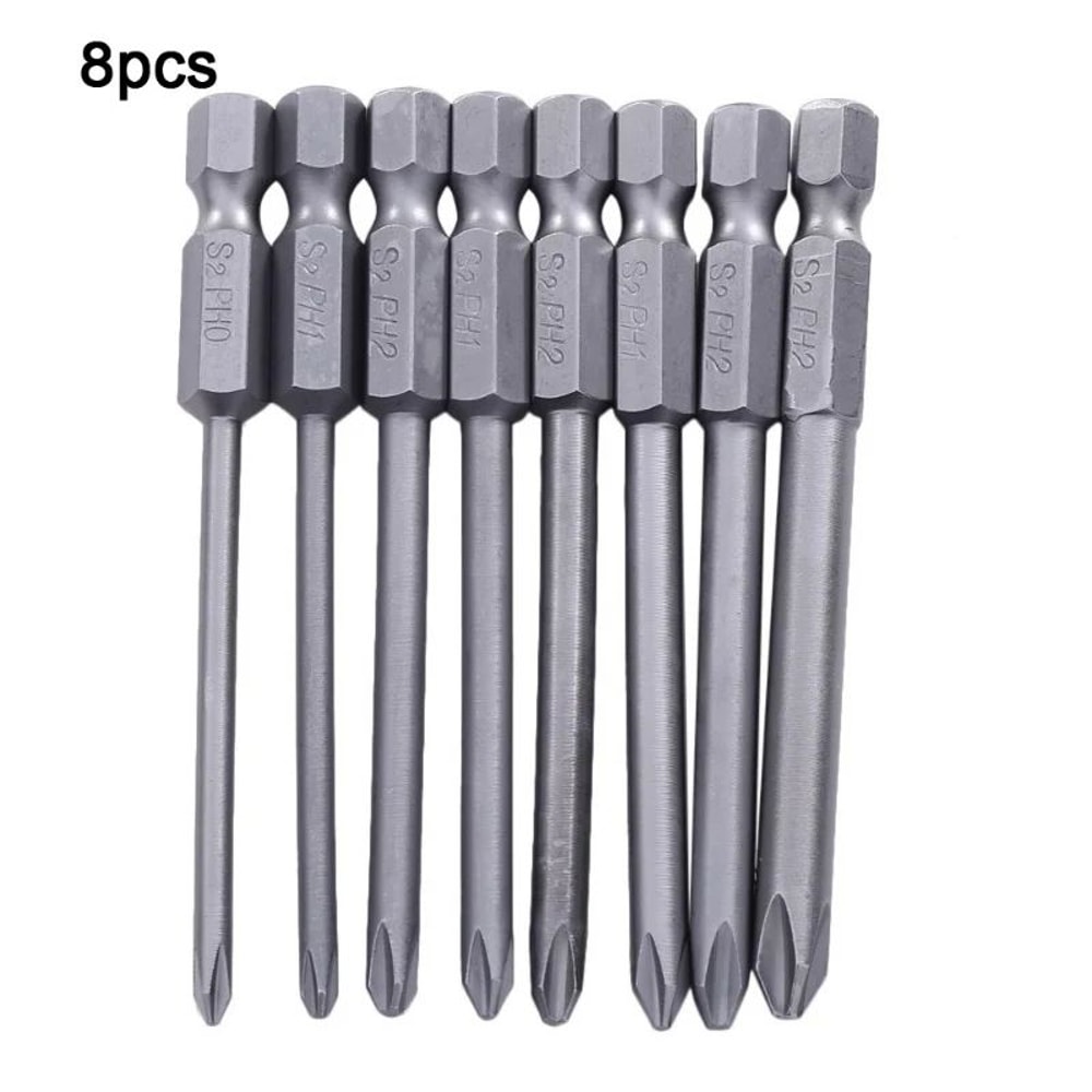 50 Piece Extra Long 75mm Security Bit Set Torx Star And Hex Screwdriver Bits 5