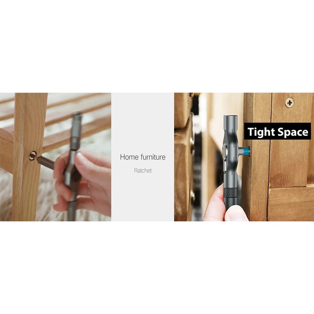 24 In 1 Ratchet Screwdriver Set Multi Purpose Magnetic Bits For DIY And Household Repair 10