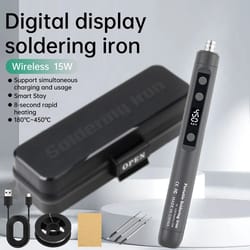 5v 15w usb intelligent electric soldering iron with adjustable temperature – fast heating portable welding tool