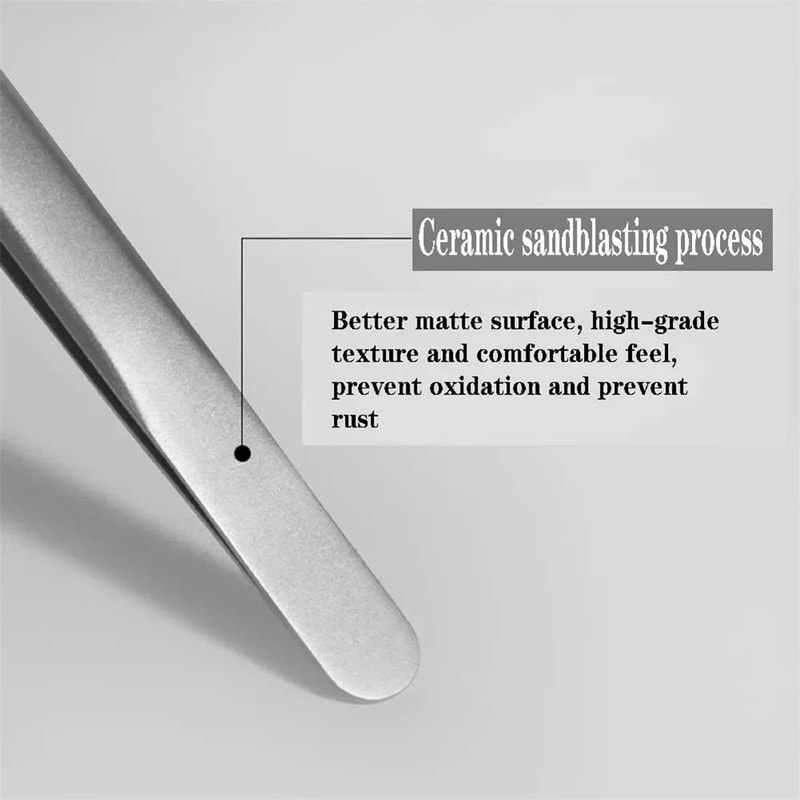 Professional UltraFine No5 Acne Blackhead Removal Tweezers Precision Pimple Extractor Tool 3
