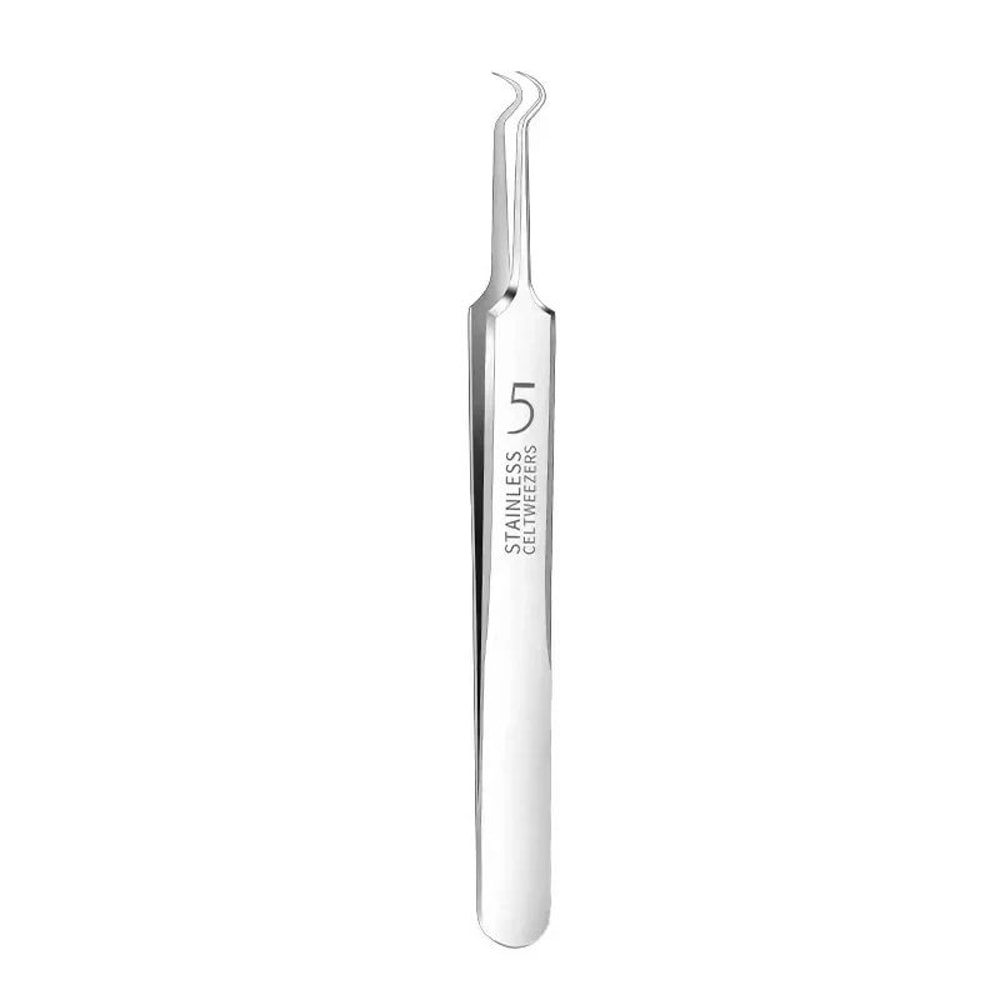 Professional UltraFine No5 Acne Blackhead Removal Tweezers Precision Pimple Extractor Tool 8