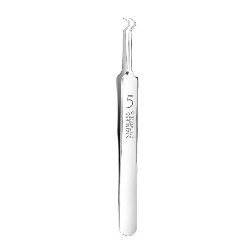 Professional UltraFine No5 Acne Blackhead Removal Tweezers Precision Pimple Extractor Tool 8