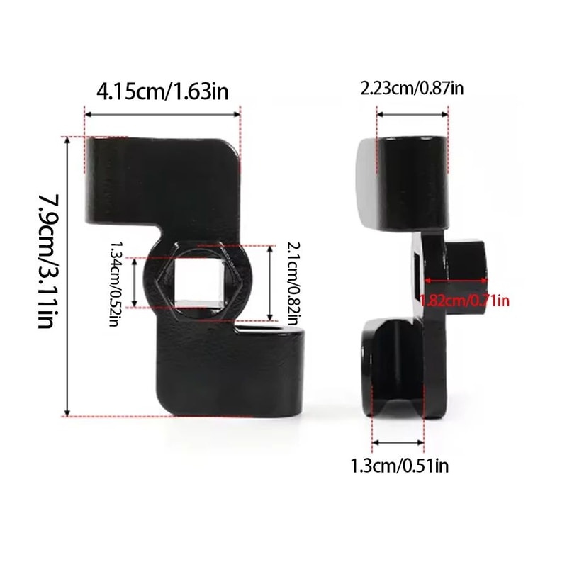 Hex Wrench Expansion Adapter 082in Drive Extension Tool For Machinery Automotive Repair 2