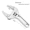 Adjustable Aluminum Alloy Bathroom Wrench Multifunction Universal Spanner For Pipe Nut Screw Remo 2