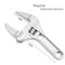 Adjustable Aluminum Alloy Bathroom Wrench Multifunction Universal Spanner For Pipe Nut Screw Remo 2