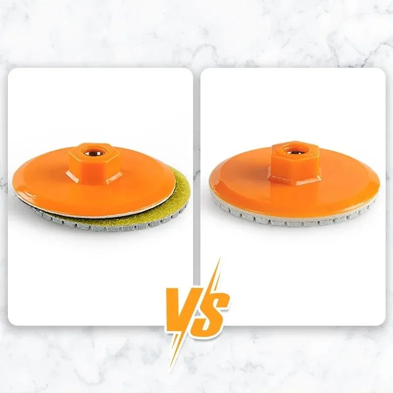 80mm Ceramic Tile Trimming Polishing Disc Dry Polishing Wheel For Marble Quartz Stone Edge Grind 6