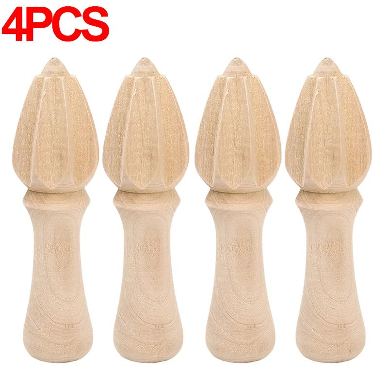 Wooden Citrus Reamer Manual Lemon Orange Hand Juicer Portable Mini Fruit Squeezer Kitchen Gadget 10