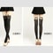 Women Cute Black Cat Printed Knee High Socks Warm Soft Over The Knee Romantic Cat Themed Socks 2