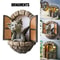 Giant DragonShaped Resin Lawn Sculpture Gothic Fantasy Garden Statue For Yard Courtyard Decoratio 3
