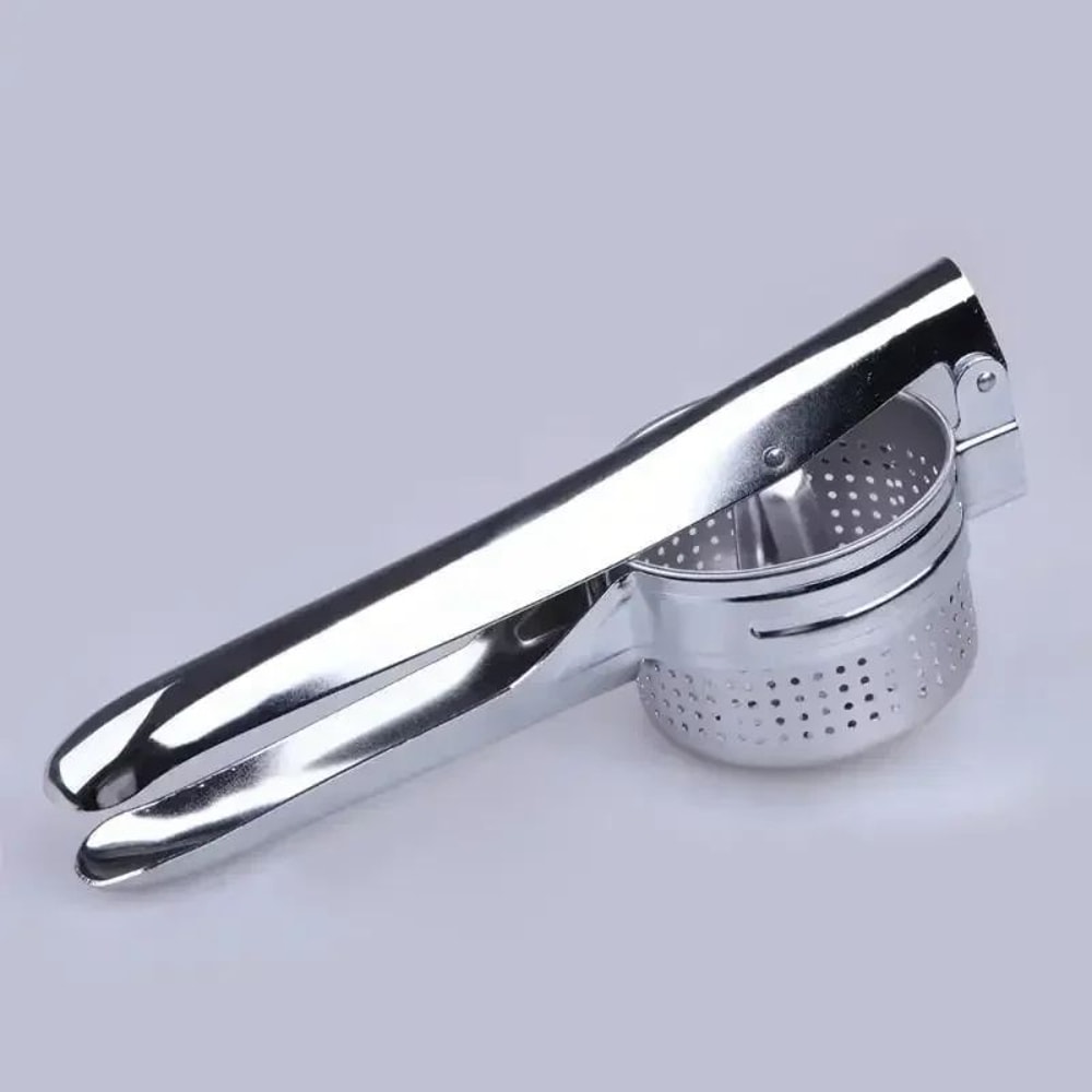 Stainless Steel Potato Ricer Masher Press Fruit Vegetable Puree Squeezer For Smooth Mash And Jui 6