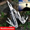 15in1 MultiTool Folding Pliers Creative Outdoor Camping Survival Tool With Nylon Carry Bag 0