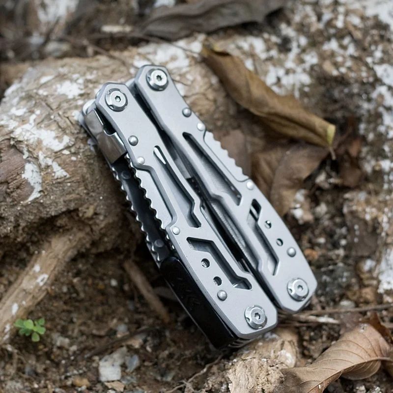 15in1 MultiTool Folding Pliers Creative Outdoor Camping Survival Tool With Nylon Carry Bag 6