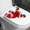 Christmas Santa Claus Wall Sticker Fun SelfAdhesive Bathroom Toilet Car Decoration 1