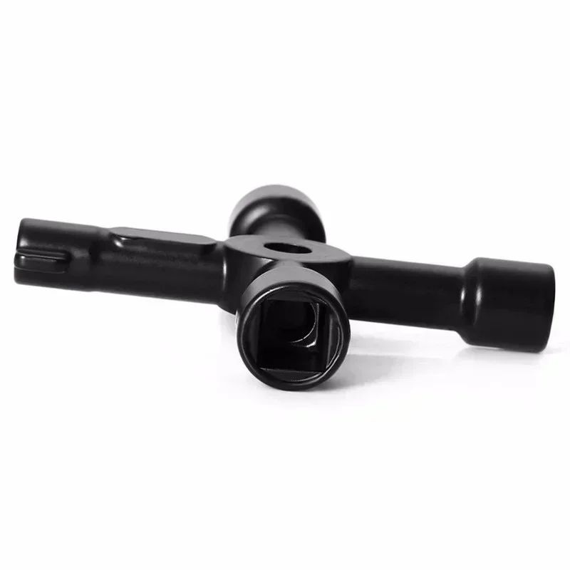 4in1 Multifunction Utility Switch Wrench Universal Square Triangle Key For Electricians Plumbers 8