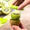 Kiwi Fruit Slicer Peeler EasytoUse Stainless Steel Blade Kitchen Gadget For Quick Kiwi Prep 0