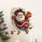 Santa Claus Removable Wall Decal EasytoInstall Christmas Sticker For Living Room Holiday Home Dec 3
