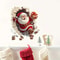 Santa Claus Removable Wall Decal EasytoInstall Christmas Sticker For Living Room Holiday Home Dec 5
