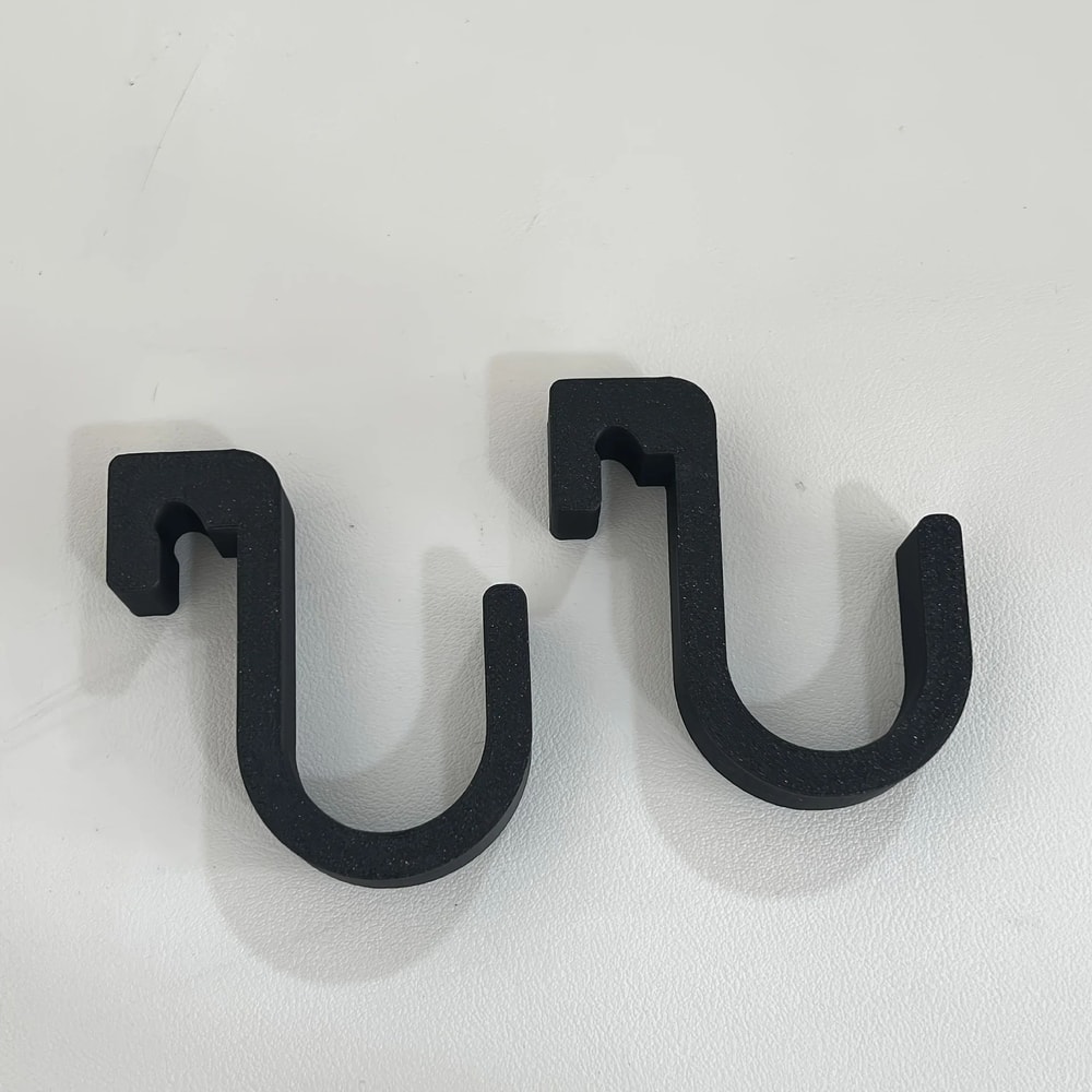 2Piece Car Umbrella Hooks NoDrill Trunk Hangers Universal Seat Back Storage Racks For Sedans 3